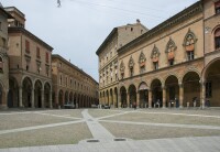 Platz in Bologna